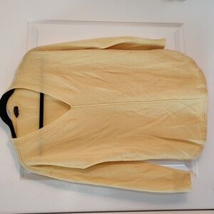 Talbots Yellow Cashmere Sweater